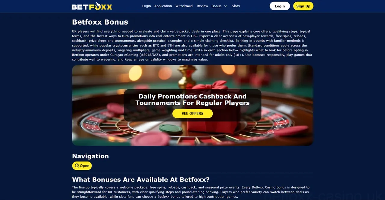 Betfoxx Casino Casino
